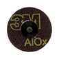3M 22392 361F Series Coated Grinding Disc, 3 in Dia, 24 Grit, Very Coarse Grade, 20000 rpm, Black - part 22392
