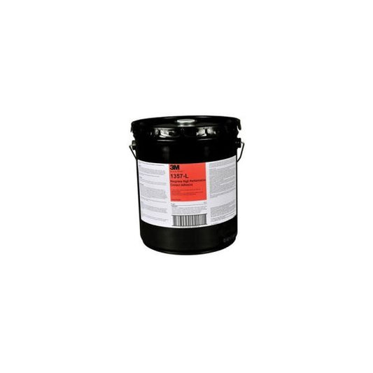 3M 22590 1357L Series High Performance Contact Adhesive, 5 gal Pail, Gray/Green, Liquid - part 22590