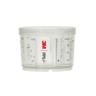 3M PPS™ 26115 Series 2.0 Mini Hard Cup, 200 mL, Use With: Quarter-Turn 2.0 Lid Locking System - part 26115