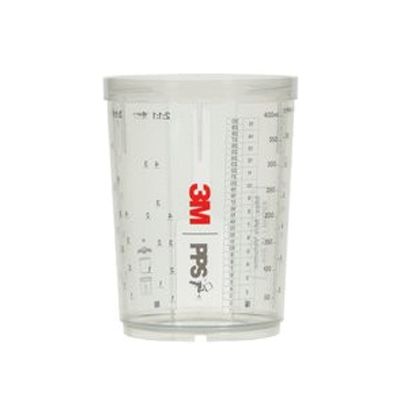 3M PPS™ 26122 Series 2.0 MIDI Hard Cup, 400 mL, Use With: Quarter-Turn 2.0 Lid Locking System - part 26122