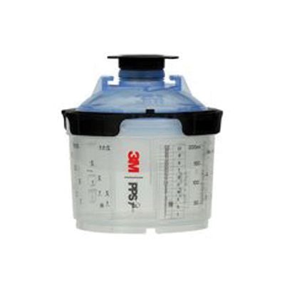3M PPS™ 26328 Series 2.0 Micro Spray Cup System Kit, 90 mL, Transparent, Use With: Accuspray™ Spray Gun - part 26328