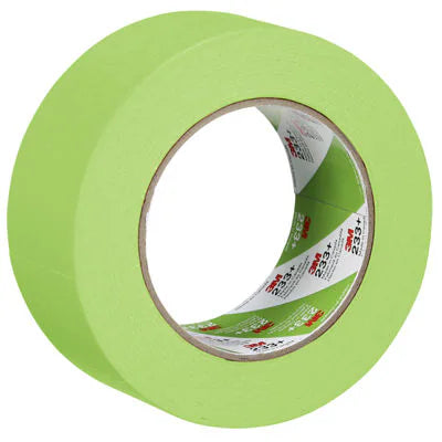 3M™ Performance Green Masking Tape 233+, 26341, 72 mm x 55 m, 8/Case