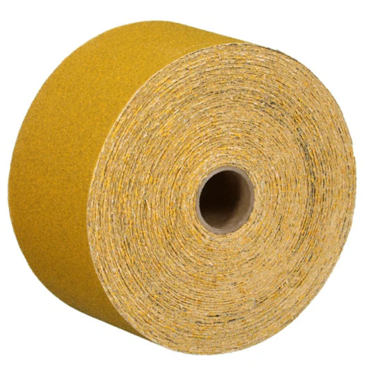 3M™ Stikit™ Gold Sheet Roll 02780, 40D, 2-3/4 in x 25 yd (70 mm x 23 m), 10/Case