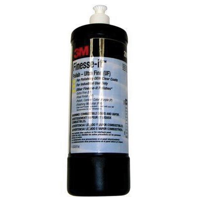 3M Finesse-It™ 28696 Ultrafine Polish, 0.264 gal Bottle, White, Liquid - part 28696