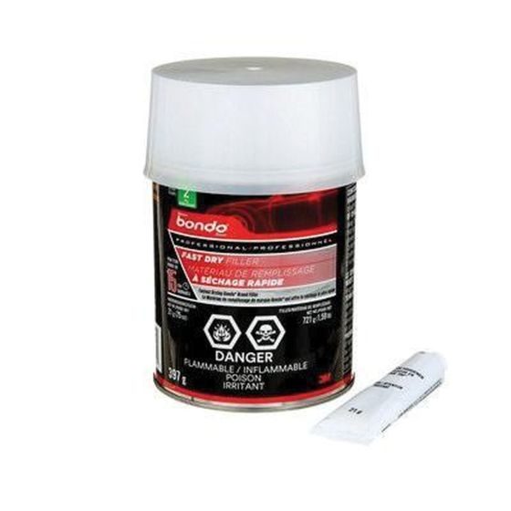 3M Bondo Fast Dry Filler FD-QT-ES, 25 oz (708.74 g), 6 per case - part 31581
