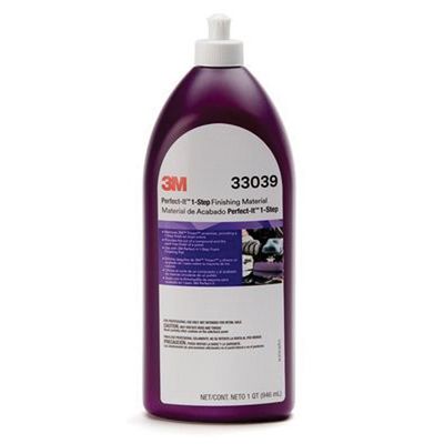 3M Perfect-It™ 33039 One Step Finishing Material, 32 fl-oz Bottle, Purple, Liquid - part 33039