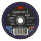3M™ Cubitron™ 3 Cut-Off Wheel 33458, 75 mm x 1 mm x 9.53 mm (3 in x .04 in x 3/8 in), 5 Each/Pack, 6 Packs/Case