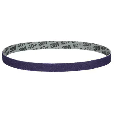 3M™ Cubitron™ 3 Abrasive File Belt 33469, 40+, 1/2 in x 18 in (12.7 mm x 457.2 mm), 10 Belts/Carton, 5 Cartons/Case