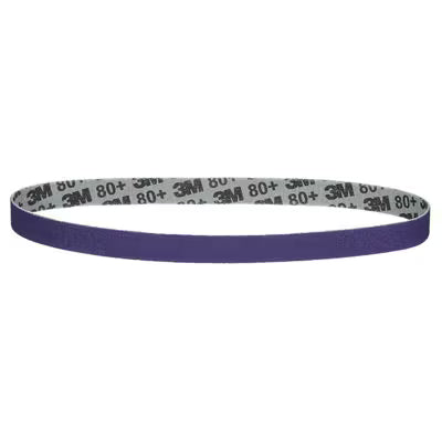 3M™ Cubitron™ 3 Abrasive File Belt 33478, 80+, 1/2 in x 18 in (12.7 mm x 457.2 mm), 10 Belts/Carton, 5 Cartons/Case