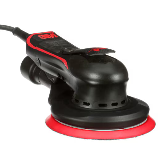 3M™ Electric Random Orbital Sander 33779, 150 mm (6 in), 5 mm (3/16) Orbit, 120V, Plug Type B, Vacuum-Ready, 1/Case