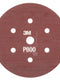 3M™ Hookit™ Flexible Abrasive Disc 270J, 34406, 6 in, Dust Free, P800, 25 disc per carton, 5 cartons per case