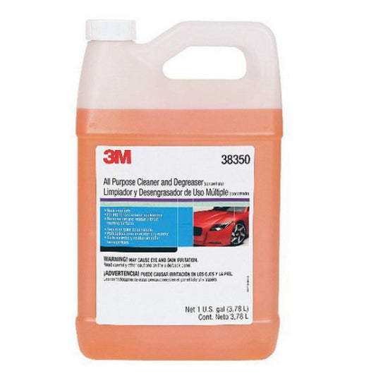 3M 38350 All Purpose Cleaner and Degreaser, 1 gal Bottle, Brown/Yellow - part 38350