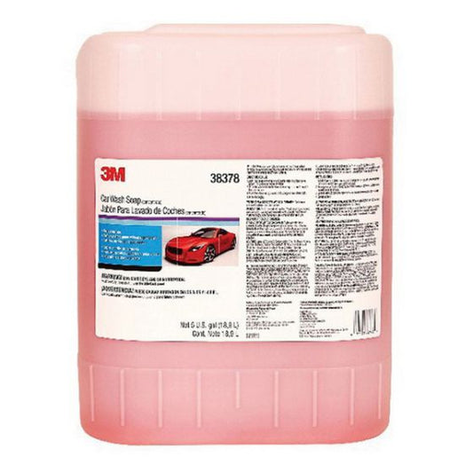 3M 38378 Car Wash Soap, 5 gal, Pink, Liquid - part 38378