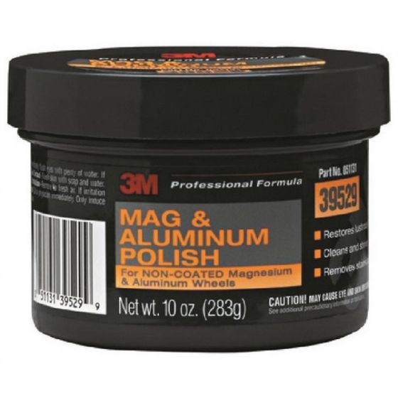 3M 39529 Mag and Aluminum Polish, 10 oz Can, Pink, Solid - part 39529