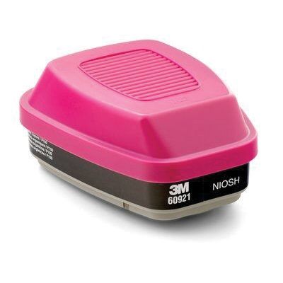 3M 46465 Organic Vapor Cartridge/Filter, Use With: 6000, 7000 Series Half and Full Facepiece Respirator - part 46465