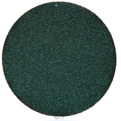 3M Green Corps™ 00516 255U Series Abrasive Disc, 6 in Dia, 36 Grit, Hook and Loop, Green - part 516
