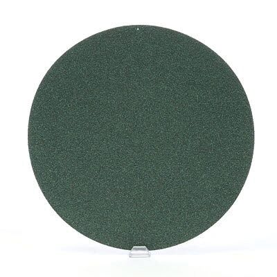 3M Green Corps™ 00521 255U Series Abrasive Disc, 8 in Dia, 80 Grit, Hook and Loop, Green - part 521