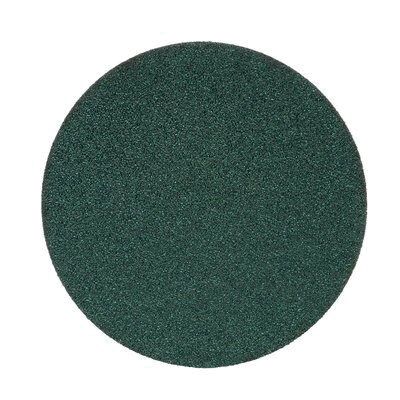 3M Green Corps™ 00524 255U Series Abrasive Disc, 8 in Dia, 40 Grit, Hook and Loop, Green - part 524