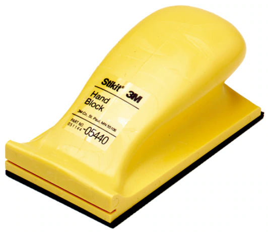 3M™ Stikit™ Hand Block 05440, Hard 2 3/4 in x 5 in, 10 ea/Case