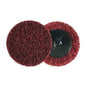 3M Scotch-Brite™ 05527 SC-DR Series No-Hole Surface Conditioning Disc, 2 in, Medium Grade, Aluminum Oxide, Maroon - part 5527
