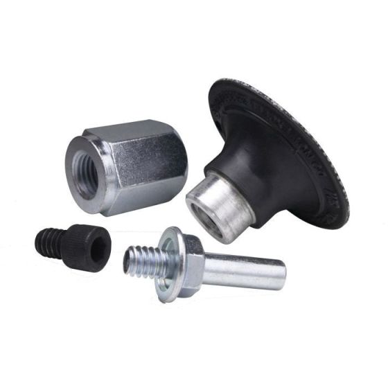 3M 05539 Round Disc Pad Assembly, 2 in Dia, 1/4 in - 20 TPI Arbor, Roloc™ TR Attachment - part 5539