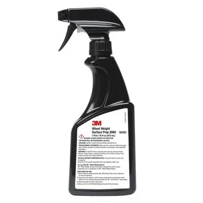 3M™ Wheel Weight Surface Prep 2000, PN55453, 16 oz Spray Bottle, 4 Bottles Per Case