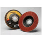 3M Cubitron II Flap Disc 967A, 40+, T29 Quick Change Metal, 4-1/2 in x 5/8"-11, - part 55620