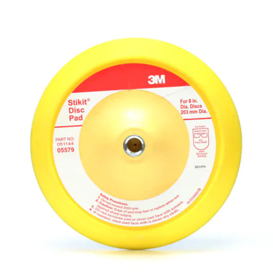 3M™ Stikit™ Abrasive Disc Back-up Pad 05579, 8 in, 1/Case