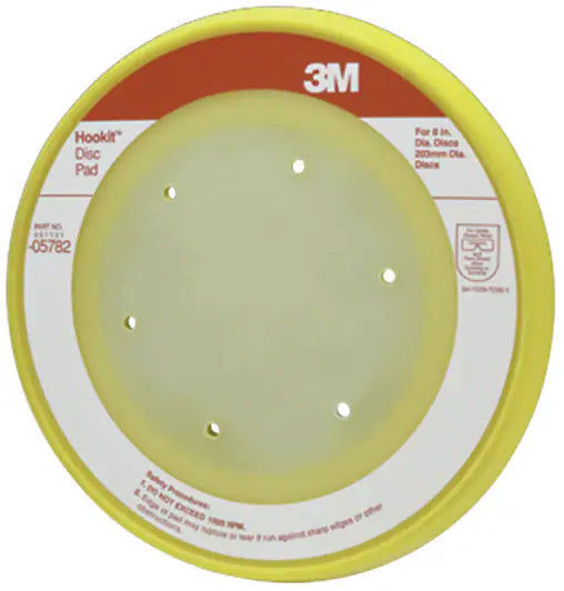 3M™ Hookit™ Abrasive Disc Pad 05782, Dust Free, 8 in, 1/Case