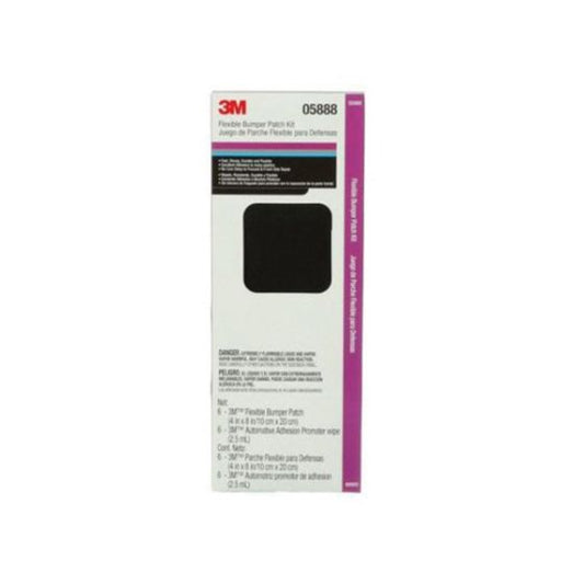 3M Automix™ 05888 Flexible Plastic Patch, 8 x 4 in, TPO Plastic, Black - part 5888