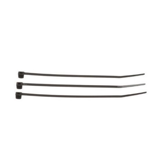 3M 59273 Standard Miniature Cable Tie, 4.1 in, Nylon 6/6, Black, 18 lb - part 59273