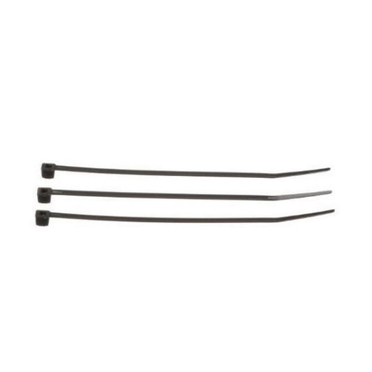 3M 59273 Standard Miniature Cable Tie, 4.1 in, Nylon 6/6, Black, 18 lb - part 59273