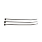 3M 59273 Standard Miniature Cable Tie, 4.1 in, Nylon 6/6, Black, 18 lb - part 59273
