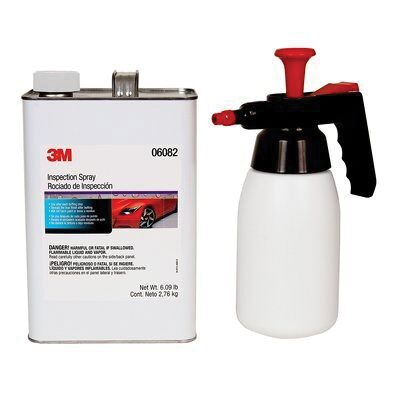 3M 06082 Inspection Spray, 1 gal Can, Clear, Liquid - part 6082