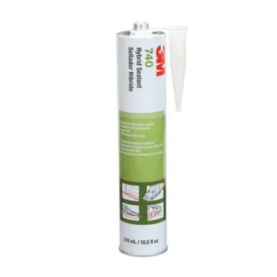 3M Adhesive Sealant 740 UV, White, 290 mL Cartridge, 12/Case - part 62812
