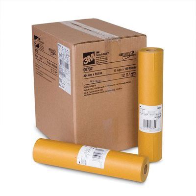3M Scotchblok™ 06732 Masking Paper, 12 in W x 180 ft L, 0.51 mm THK, Gold - part 6732