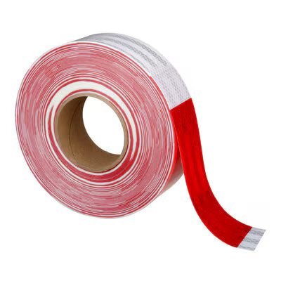 3M™ Diamond Grade™ Conspicuity Markings 983-326, Red/White, 67535, 2 in x 150 ft