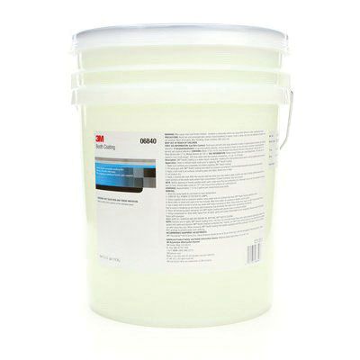 3M 06840 Booth Coating, 5 gal, Liquid, Clear - part 6840