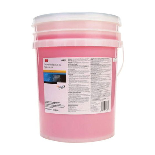 3M 06851 Overspray Masking Liquid-Dry, 5 gal Pail, 32 g/L VOC - part 6851