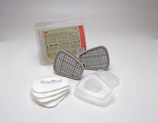 3M™ Reusable Respirator Cartridge/Filter Kit 07195, Organic Vapor, P95