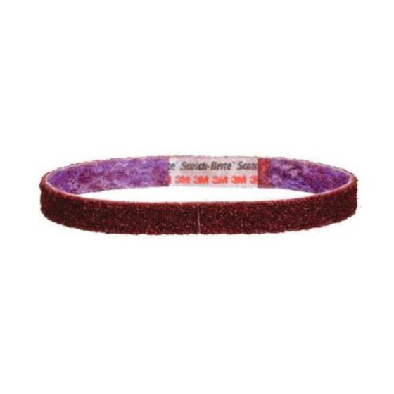3M Scotch-Brite Durable Flex Low Stretch Belt, 77157, DF-BL, A/O Medium, 1/2 in x 1 - part 77157