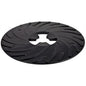 3M 81729 817 Series Retainer Nut Ribbed Disc Pad Face Plate, 9 in Dia, Disc Pad Hub Attachment - part 81729