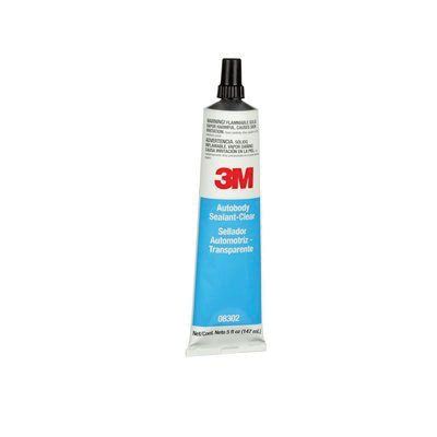 3M Ultrapro™ 08302 Autobody Sealant, 5 oz Tube, Thin Paste, Clear, 45 min Curing - part 8302
