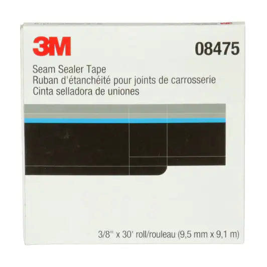 3M™ Seam Sealer Tape 08475, 3/8 in x 30 ft, 12/Case