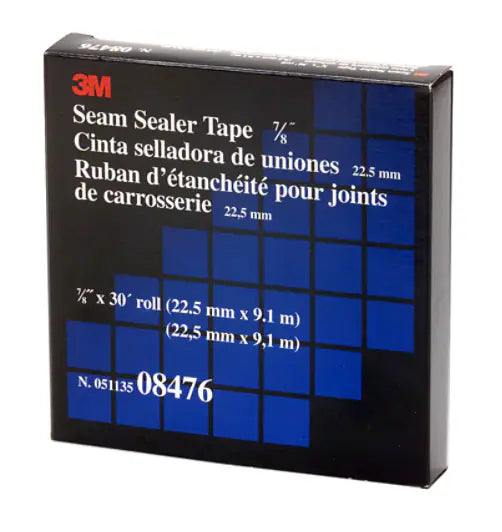 3M™ Seam Sealer Tape 08476, 7/8 in x 30 ft, 12/Case