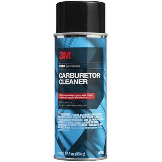 3M 8796 Carburetor Cleaner, 12.5 oz Aerosol Can, Clear, 74.8% VOC - part 8796