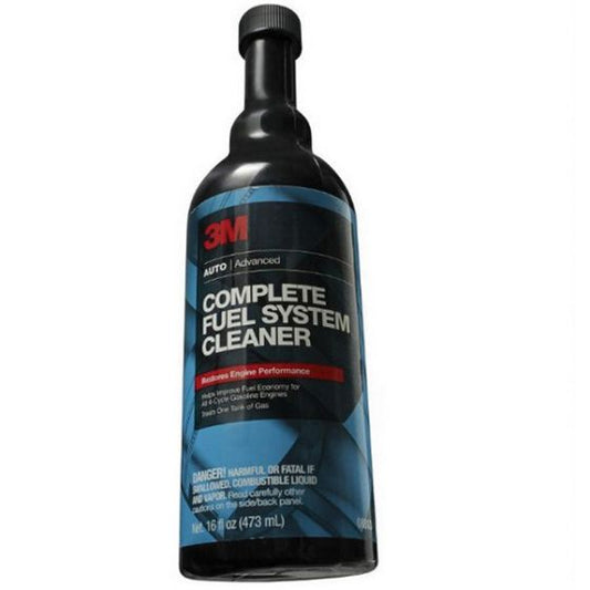 3M 8813 Complete Fuel System Cleaner, 16 fl-oz Bottle, Light Yellow, 88.8% VOC - part 8813
