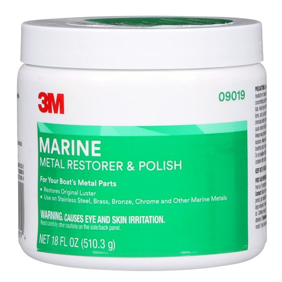 3M Metal Restorer and Polish, 09019, 18 oz Paste, 6 /case - part 9019