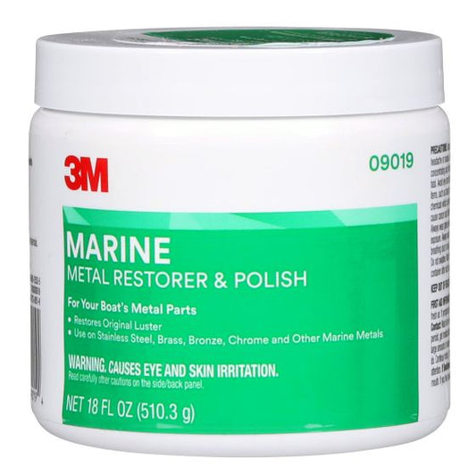 3M Metal Restorer and Polish, 09019, 18 oz Paste, 6 /case - part 9019