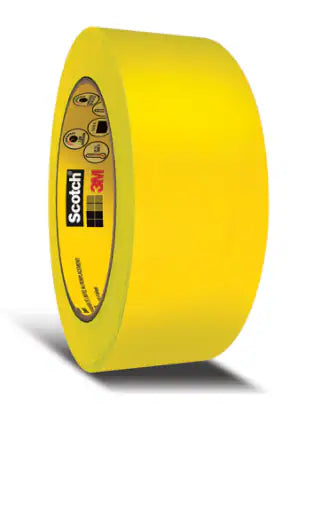 Scotch® Ultimate Paint Edge Masking Tape 2460, Gold, 2 in x 60 yd, 3.3 mil, 24 Rolls/Case